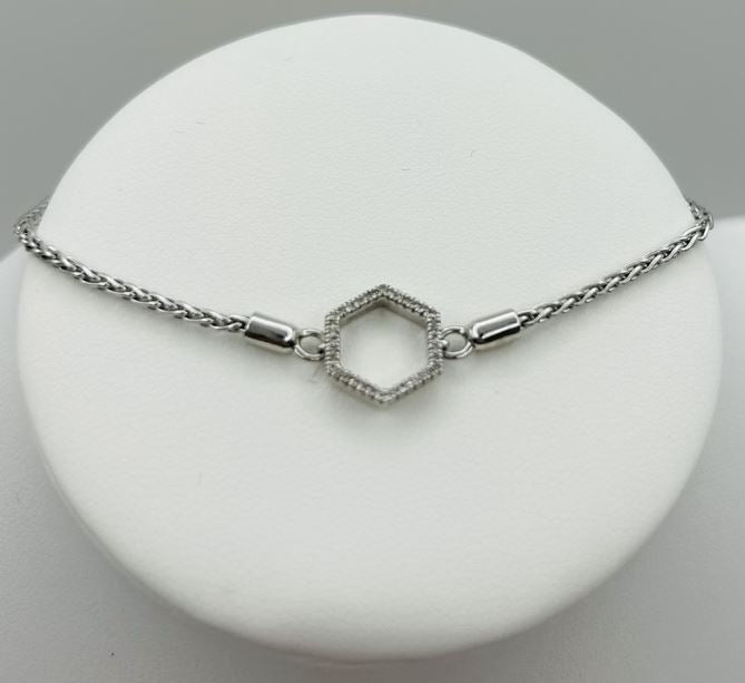 Geometric Bolo Bracelet