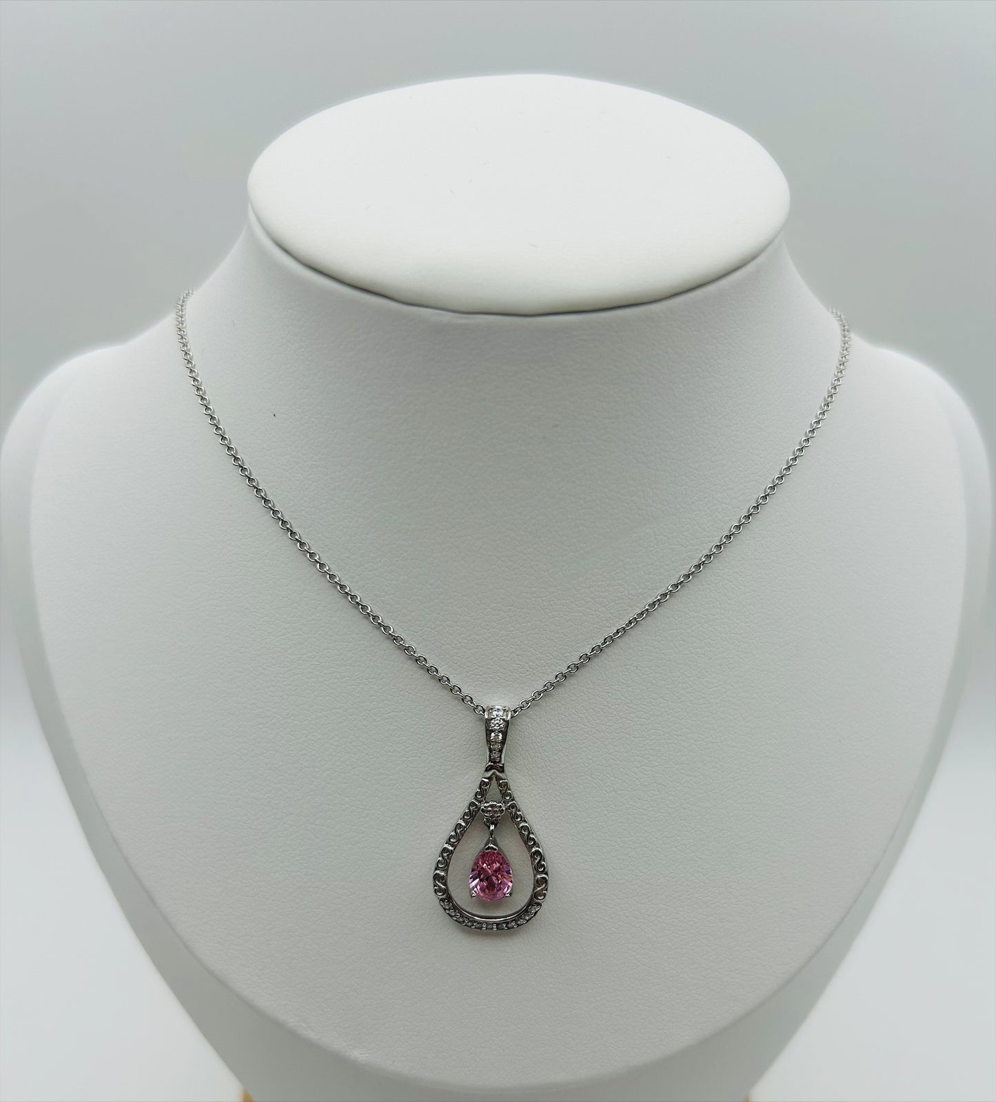 Breast Cancer Awareness Necklace