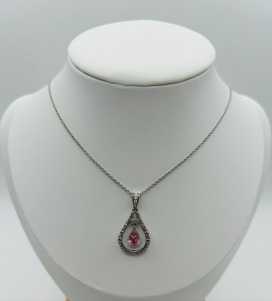 Breast Cancer Awareness Necklace